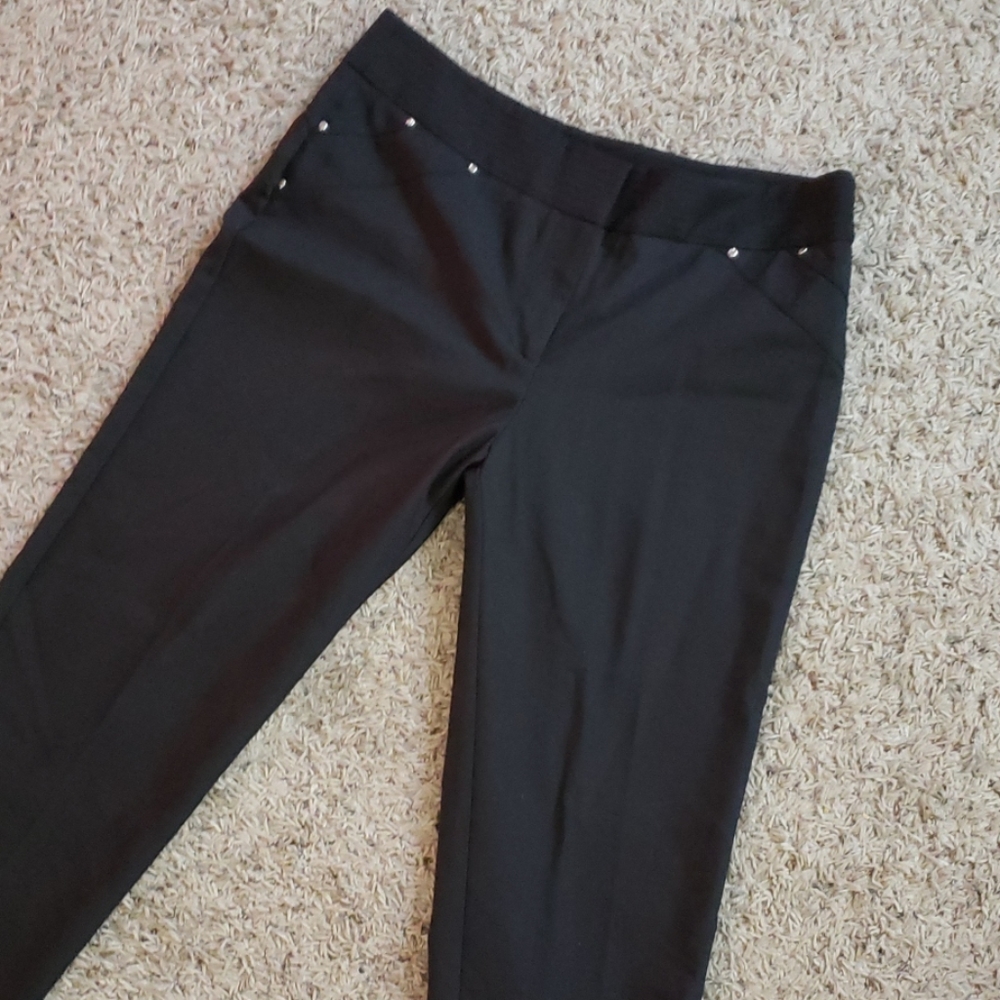 CACHE CROPPED DRESS SLACKS SZ 10